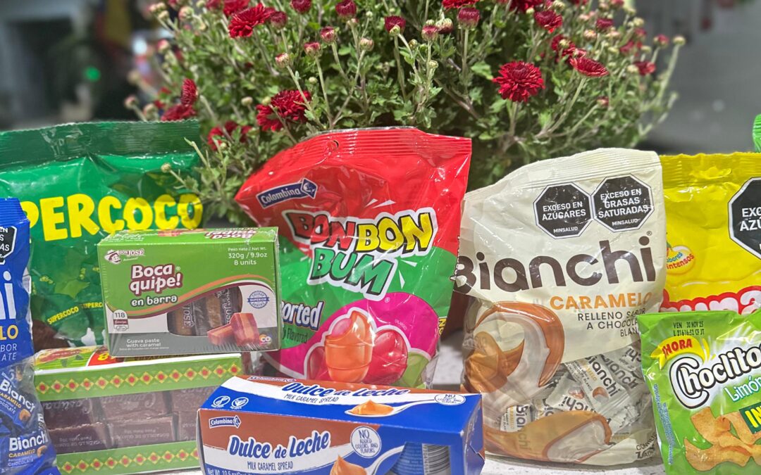 Cómo armar una bolsa de Halloween con dulces colombianos en Calima Bakery