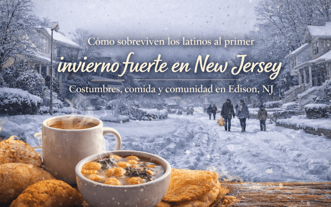 Cómo sobreviven los latinos al primer invierno fuerte en New Jersey