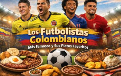 Los futbolistas colombianos más famosos y sus platos colombianos favoritos