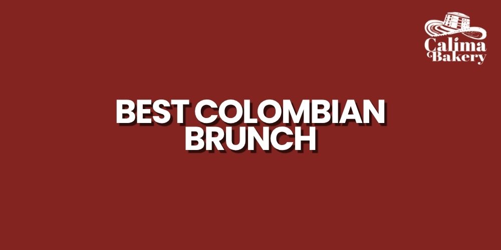 A table set with Calentao and coffee, representing the Best Colombian Brunch in NJ.